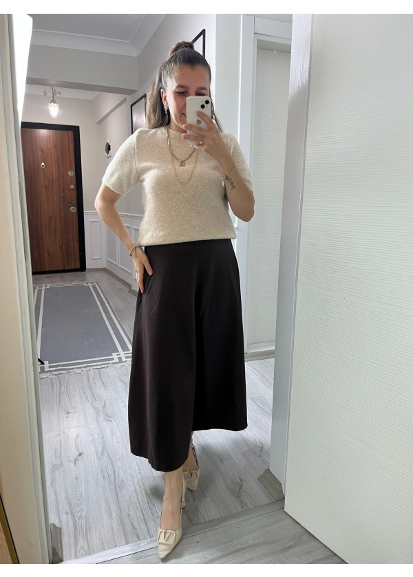 Triko Kısa Kollu Standart Beden