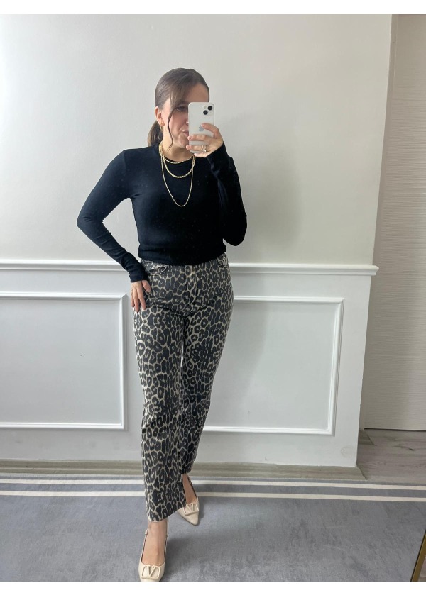 Leopar Desen Jean
