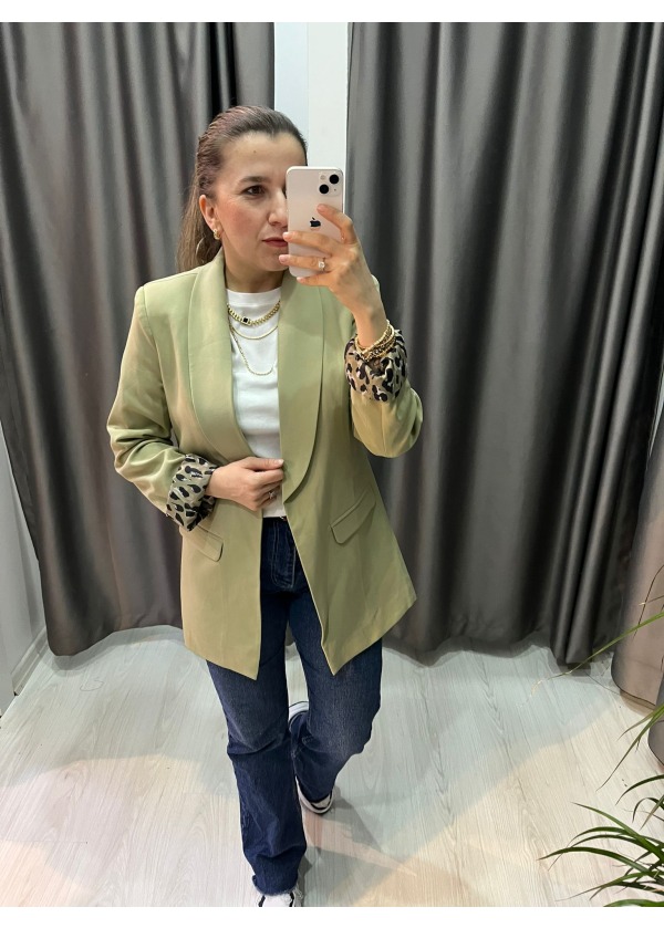 Blazer Ceket ( Haki )